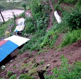 लमजुङ र पोखरामा पहिरोबाट सात जनाको मृत्यु, सात घाइते