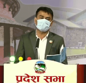 प्रत्येक निर्वाचन क्षेत्रमा कम्तीमा २५ लाखको विपद कोष बनाउन सांसद कोइरालाको माग