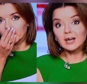 समाचार पढ्दापढ्दै समाचार वाचिकाको दाँत फुस्किएपछि…(भिडियोसहित)