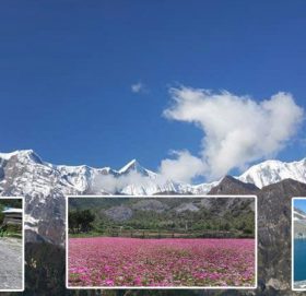 आकाश खुलेपछिको मनाङ (फोटो फिचर)