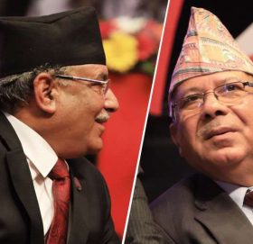 कर्णाली विवादबारे प्रचण्ड-नेपालबीच छलफल