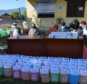 अन्नपूर्णका विद्यालयलाई नेलम्बोद्वारा सहयोग