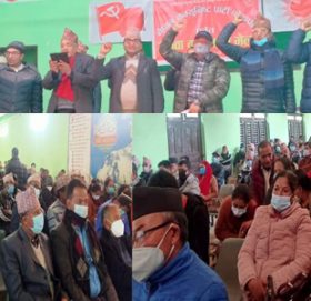 नेकपा पर्वतको अगुवा कार्यकर्ता भेला सम्पन्न, ओलीले चालेको स्वेच्छाचारी कदम आत्मघाती भएको निष्कर्ष