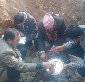 पाङराङ वडा कार्यालयको शिलान्यास, सबै वडाको समान्तर विकासमा जोड दिएका छौँ – नगरप्रमुख शर्मा