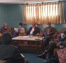 संसद् बैठक अगाडि माओवादी केन्द्रको स्थायी कमिटी बैठक