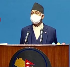 ओलीको धम्कीः संसद बचाउने भए विश्वासको मत दिनुहोस्