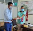कुश्मा नगरपालिकाको कोभिड कोषमा युवा व्यावसायी बानियाँले गरे २५ हजार सहयोग
