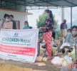 चिल्ड्रेन नेपालको सहयोगमा विपन्न परिवारलाई राहत तथा स्वास्थ्य सामाग्री हस्तान्तरण