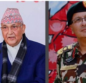 प्रधानमन्त्रीले संकटकाल लगाउने प्रस्ताव गरेपछि प्रधानसेनापतिद्वारा अस्विकार