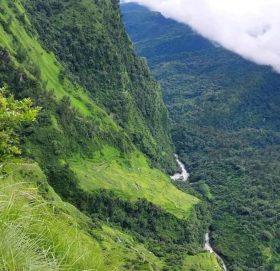 पहिरोले म्याग्दीको गुर्जा खोला थुनियो, तटीय क्षेत्रमा उच्च सतर्कता अपनाउन आग्रह