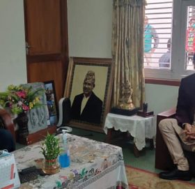 प्रधानमन्त्री देउवा र नेता नेपालबीच भेटवार्ता, देउवालाई राम्रो काम गर्न सुझाव