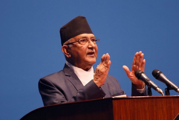 ओलीको गर्जन : एउटा केस झर्दैमा टाउको मुडुलो हुँदैन, एमालेसँग कोही एक्लै लड्नै सक्दैन !