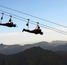 पर्वतमा बन्दै गरेको विश्वकै दोस्रो लामो जिपलाइन दशैँसम्म सञ्चालन हुने