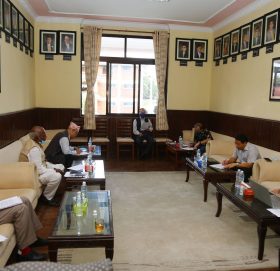 सत्तारुढ गठबन्धनको कार्यदल बैठक बालुवाटारमा