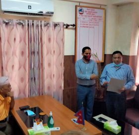 लुम्बिनी प्रदेशमा १६८ (२) बमोजिमको सरकार गठन गर्न मागसहित प्रदेश प्रमुखसमक्ष निवेदन पेश