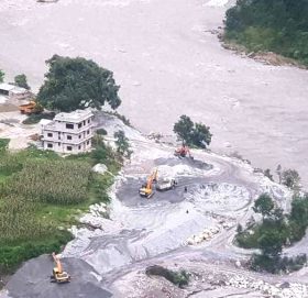 नदीजन्य बस्तु संकलनमा जलजला गाउँपालिकाको कडाई