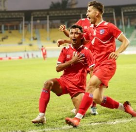 अञ्जनको ह्याट्रिकमा नेपालको जित