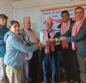 भुतपुर्व विद्यार्थीको पहलमा वडाका सबै प्रावि शिक्षकलाई मन्टेश्वरी तालिम