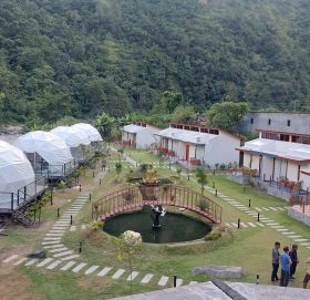 घटस्थापनादेखि संचालनमा आउँदै कालीगण्डकी नदी किनारको एडभेन्चर रिसोर्ट