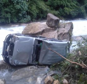 ताराखोलामा जीप दुर्घटना, ७ जना घाईते