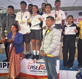 लेजर रनमा गण्डकीलाई तेस्रो उपाधी