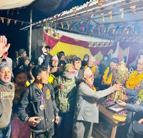 महाशिलामा तेस्रो राष्ट्रपति रनिङशिल्ड प्रतियोगिता सम्पन्न, शिल्ड बालारानी माबिले जित्यो