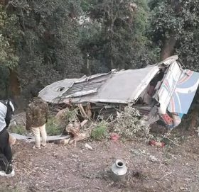 बागलुङमा यात्रु बस दुर्घटना, कम्तीमा ७ को मृत्यु, २५ जना घाइते