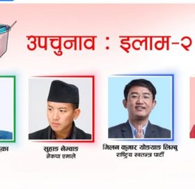 इलाम–२ मा कांग्रेस उम्मेदवार खड्काको शुरुवाती अग्रता