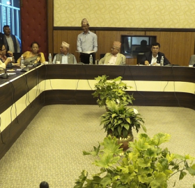 नेकपा एकीकृत समाजवादी संसदीय दलको बैठकः पार्टी एकढिक्का छ, फुटको हल्ला नियोजित