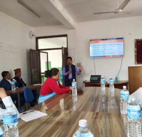 पर्वतमा ५ हजार बालबालिकालाई पोलियो विरुद्धको खोप लगाइदै