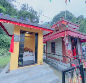 पोखराको जौबारीमा नवनिर्मित गणेश मन्दिरको समुद्घाटन