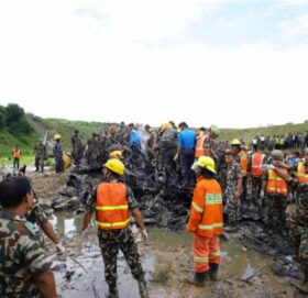 सौर्य एयरलाइन्सको विमान दुर्घटनाः घटनास्थलमा २ जनाको शव फेला