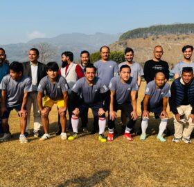 मैत्रीपुर्ण फुटबल प्रतियोगिताको उपाधि पत्रकार महासंघ पर्वतलाई