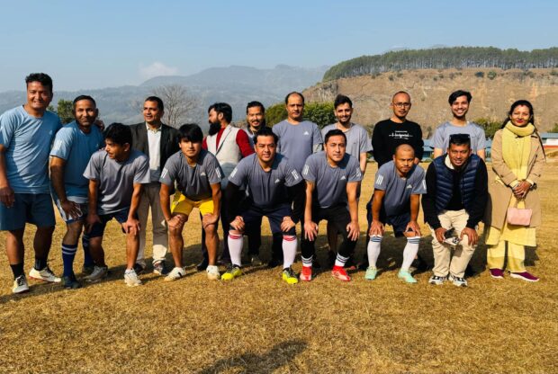 मैत्रीपुर्ण फुटबल प्रतियोगिताको उपाधि पत्रकार महासंघ पर्वतलाई