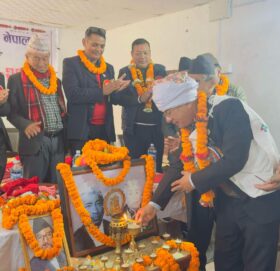 पर्वतको दुर्लुङ्गमा स्वर्गिय राधादेवी र चन्द्रबहादुर गुरुङको सत्रौँ स्मृति दिवस सम्पन्न