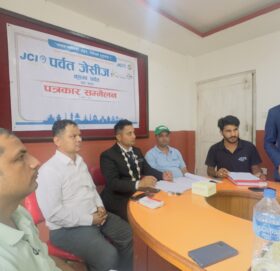 पर्वत जेसीजको आयोजनामा १ लाख राशीको फुटवल प्रतियोगिता हुने