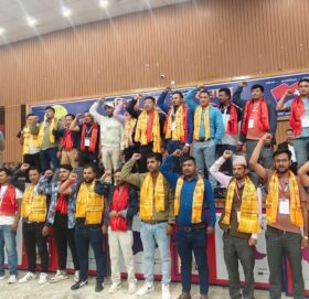 युवा संघको काभ्रे जिल्ला अधिवेशन :  विद्या भण्डारी पक्षद्वारा एकलौटी कमिटी घोषणा