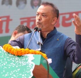 सुशासन र विकासका लागि कांग्रेसलाई बहुमत दिनुस् : सभापति थापा