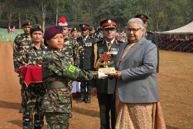 राष्ट्रिय सेवा दल सिनियर डिभिजन तालिमको दीक्षान्त कवाज सम्पन्न